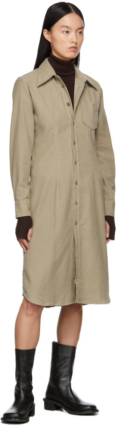 HOPE Taupe Form Shirt