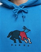 By Parra Anxious Dog Hooded Sweatshirt Blue - Mens - Hoodies