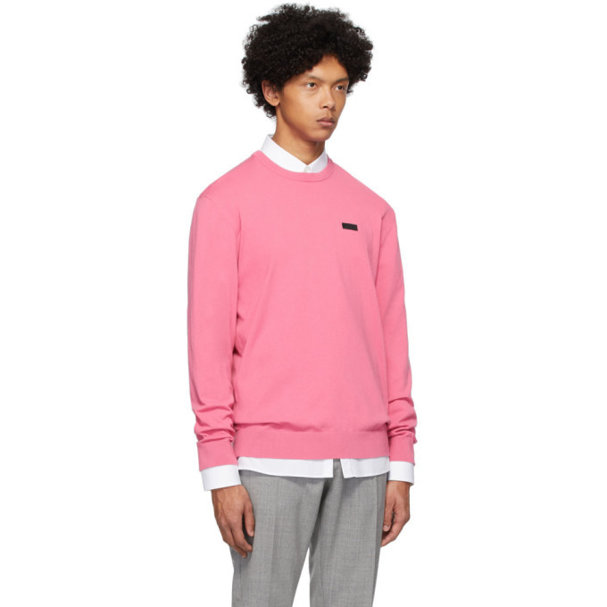 Hugo Pink San Claudio Sweater Hugo Boss