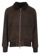 Giorgio Brato Bomber Jacket In Shearling