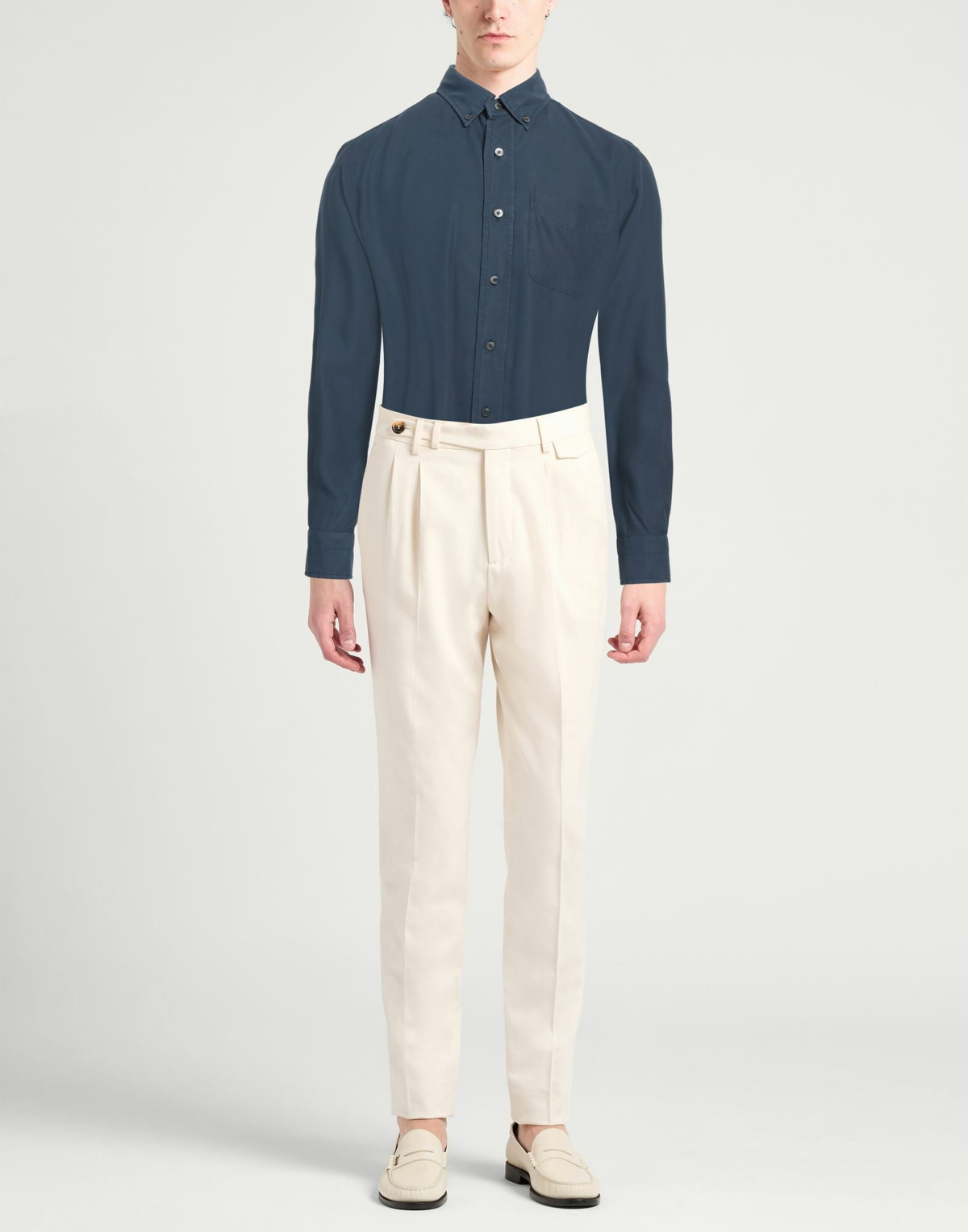 Tom Ford Mens Shirt Slate in Blue