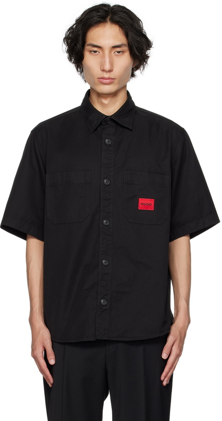 Photo: Hugo Black Patch Shirt