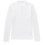 James Perse - Zimbabwe Cotton-Jersey Henley T-Shirt - White