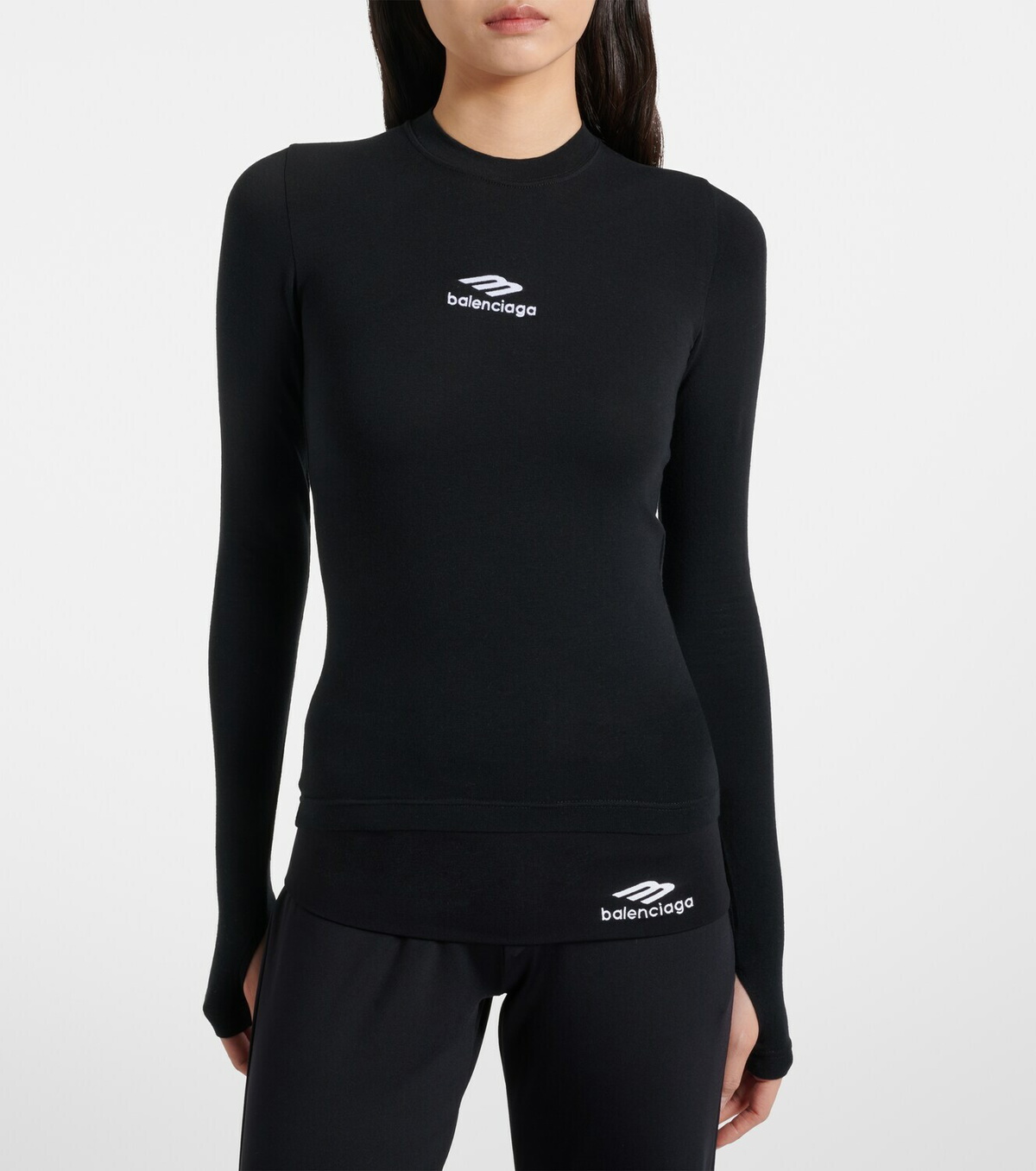 Balenciaga 3B Sports Icon jersey top