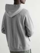 Mr P. - Cotton-Jersey Hoodie - Gray