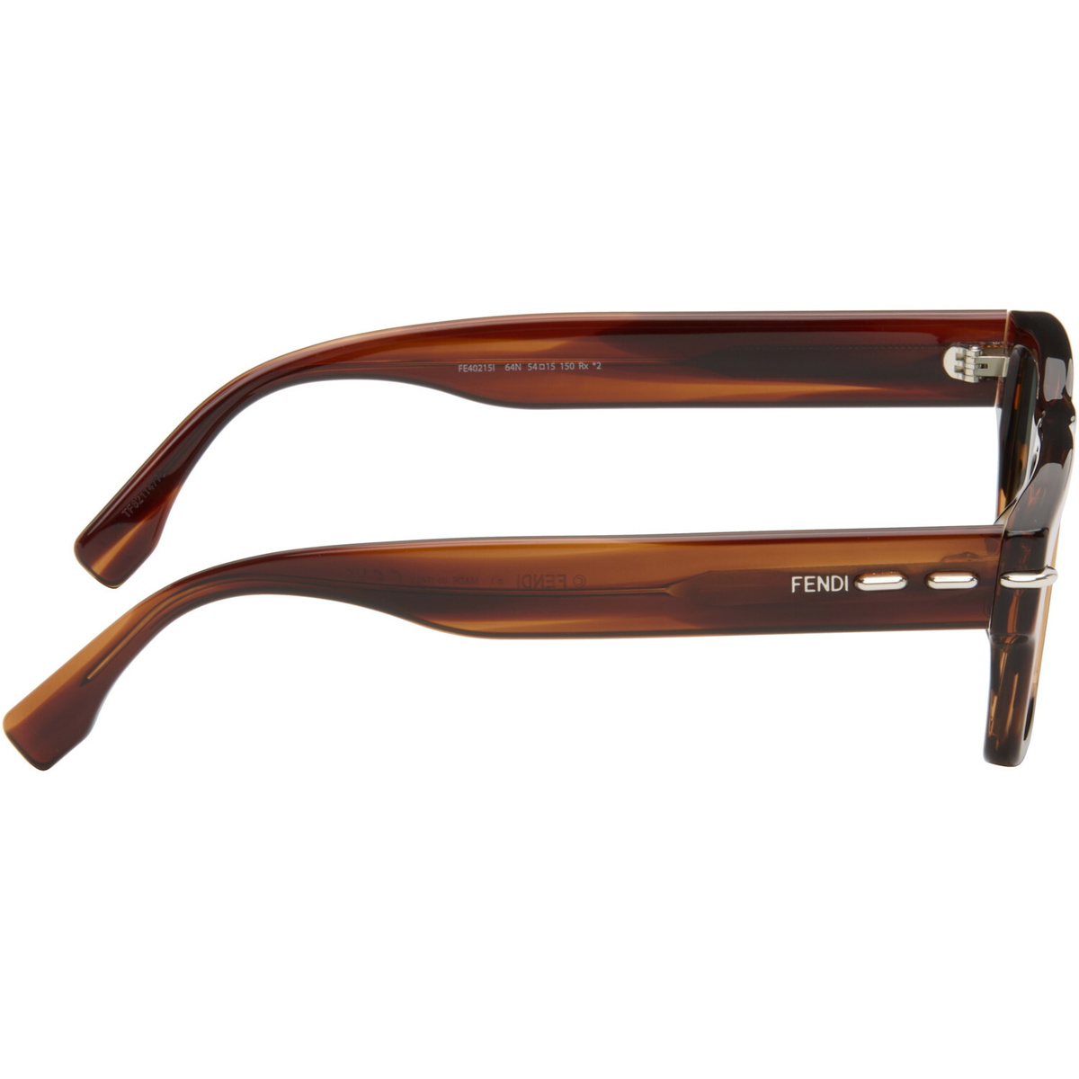 Fendi Brown 'Fendi Selleria' Sunglasses