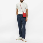 John Smedley Men's Merino Knit Polo Shirt in Snow White