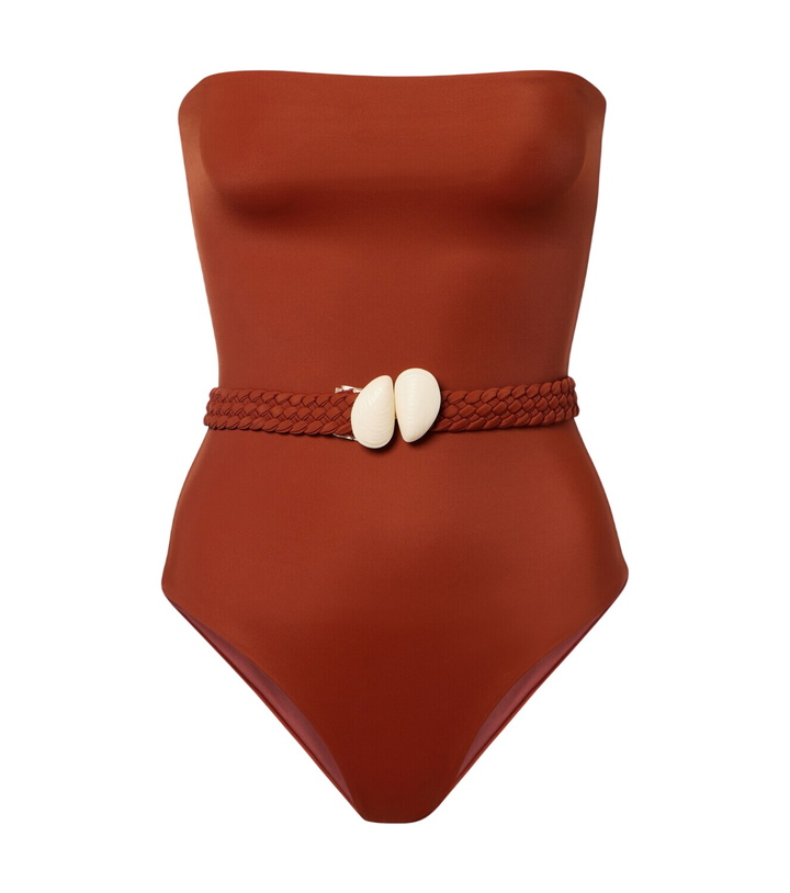Photo: Johanna Ortiz Belted swimsuit