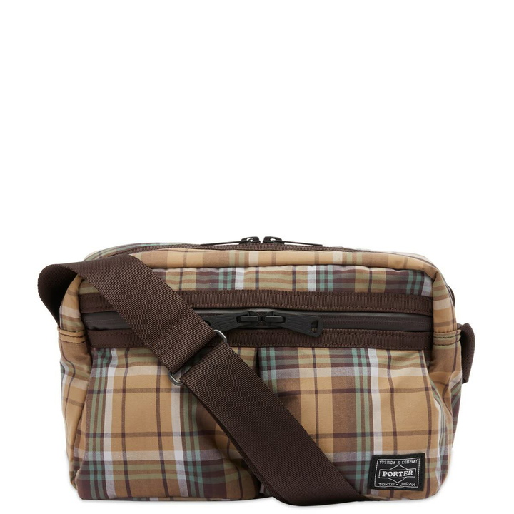 Photo: Comme des Garçons Homme Men's x Porter Stripe Waistbag in Brown 