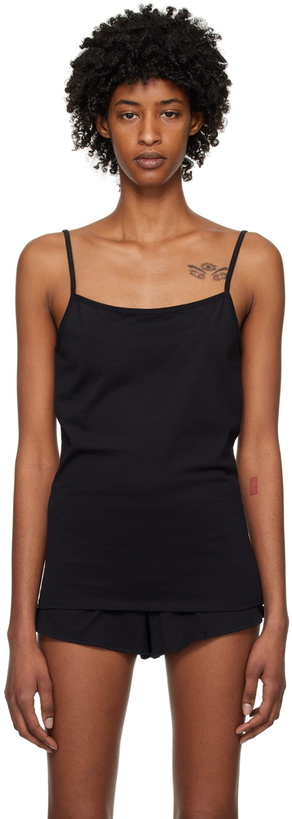 Photo: Sunspel Black Square Neck Camisole