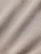 Caruso - Wool, Silk and Cashmere-Blend Sweater - Neutrals
