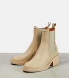 Chloé Mallo leather Chelsea boots