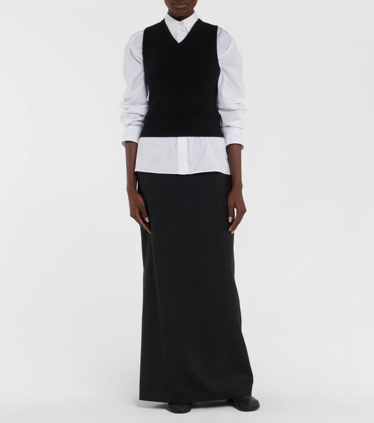 The Row Comi cashmere vest
