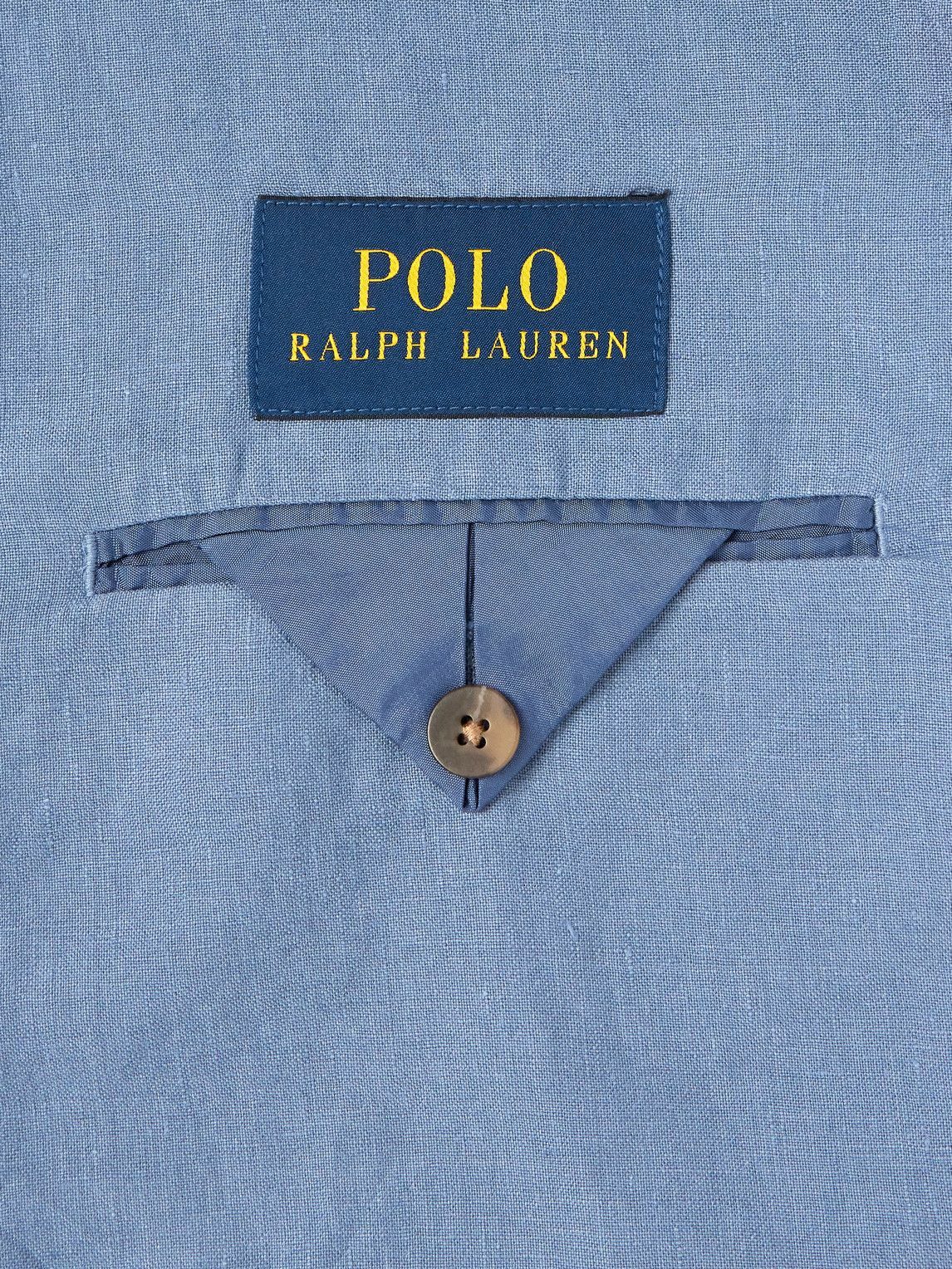 Polo Ralph Lauren - Slim-Fit Linen Blazer - Blue