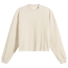 Gander Men's Waffle Longsleeve T-Shirt in Oat