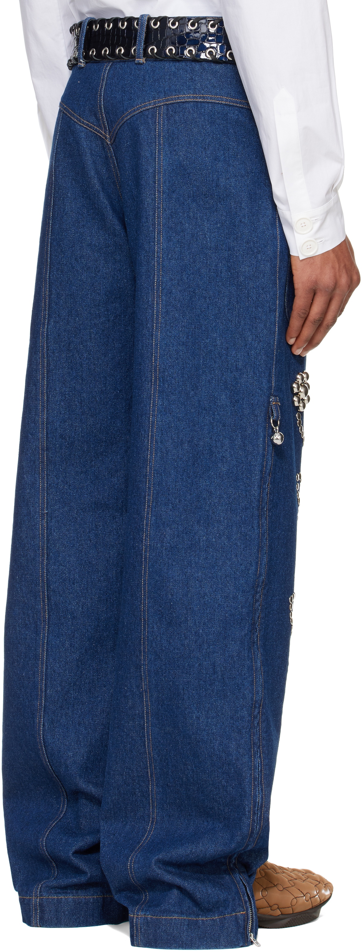 Chopova Lowena Blue Moppy Charm Jeans