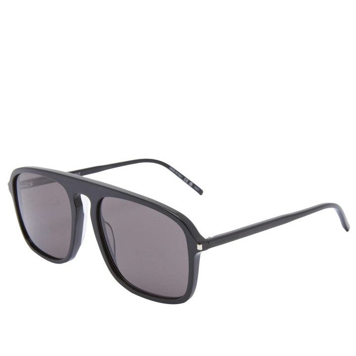 Photo: Saint Laurent Sunglasses Men's Saint Laurent SL 590 Sunglasses in Black