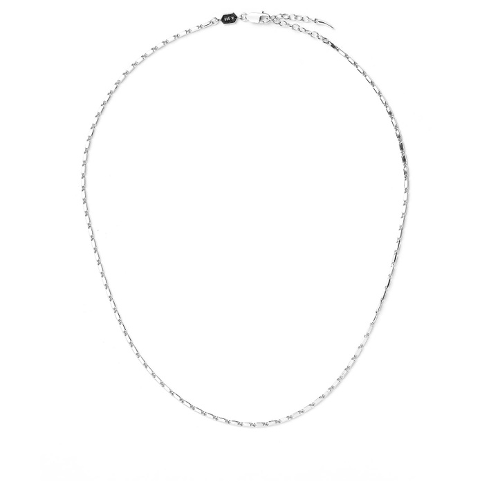 Photo: Missoma Women's x Lucy Williams Horizon Link Chain Necklace in Silver 