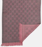 Gucci - GG wool jacquard scarf