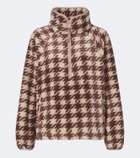 The Upside Palacio Harlow houndstooth fleece sweater