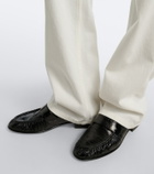 The Row Soft leather loafers