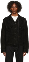 Ann Demeulemeester Black Anne Leather Jacket