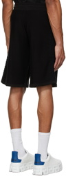 Versace Black Greca Shorts