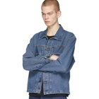 Second/Layer Blue Denim Trucker Jacket