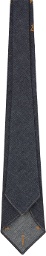 RRL Indigo Tool-Embroidered Denim Tie