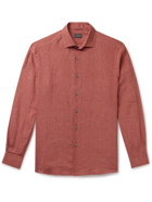 Ermenegildo Zegna - Linen Shirt - Red