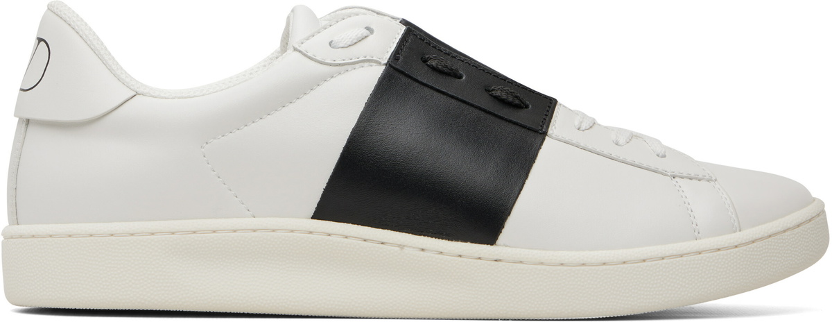 Valentino Garavani White Open Royco Sneakers