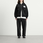 END. Milano Creed Zip Hoodie in Black