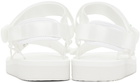 Suicoke White DEPA-Cab Sandals