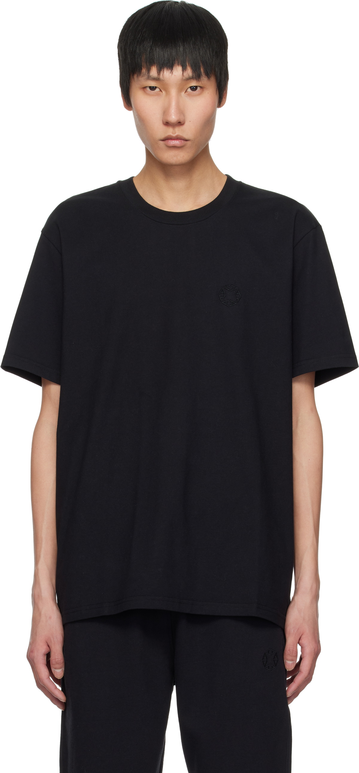 1017 ALYX 9SM Black Printed T-Shirt 1017 ALYX 9SM