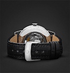 Baume & Mercier - Classima Automatic 42mm Stainless Steel and Alligator Watch - Black