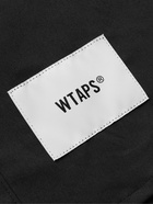 WTAPS - Logo-Appliquéd COOLMAX® Cotton-Blend Shirt - Black