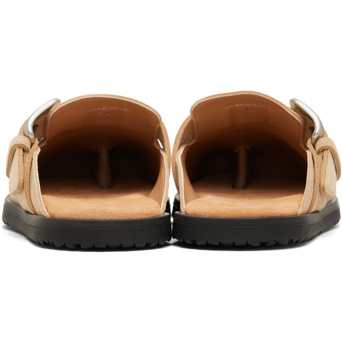 Maison Margiela Beige Tabi Daily Mule Loafers Maison Margiela