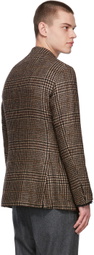 Ring Jacket Beige Wool Tweed Blazer