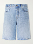 Givenchy - Straight-Leg Denim Shorts - Blue