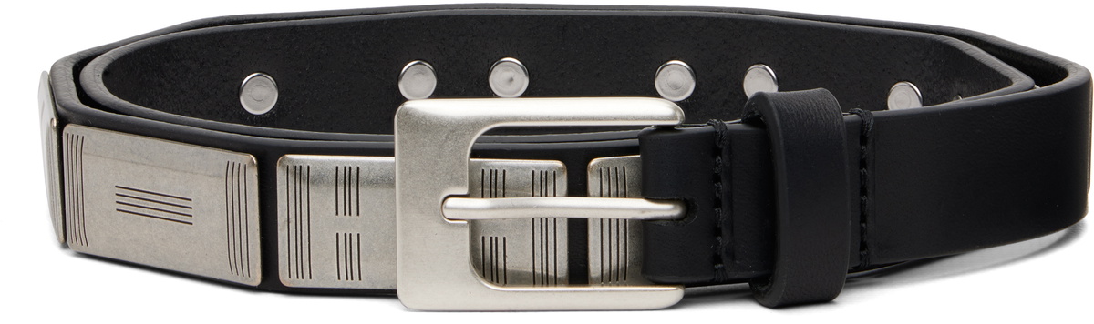 LEMAIRE Black Reversed 30 Belt Lemaire