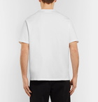 Neil Barrett - Printed Stretch-Cotton Jersey T-Shirt - White