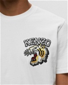 Kenzo Tiger Varsity Slim Tee White - Mens - Shortsleeves
