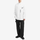 Wood Wood Men's Rofus Oversized Print Shirt in White