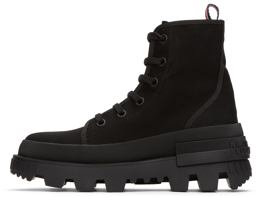 Moncler Black Desertyx Ankle Boots Moncler