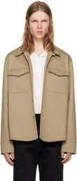 Courrèges Beige Utility Overshirt