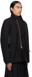 sacai Black Suiting Jacket