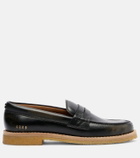 Golden Goose Jerry distressed leather penny loafers