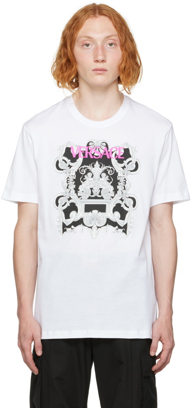 Photo: Versace White Baroque T-Shirt