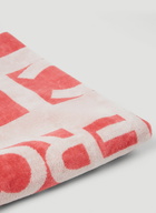 Moncler Logo Print Beach Towel