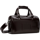 Dr. Martens Burgundy Top Handle Rub Off Leather Bag